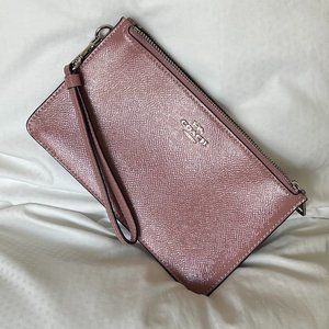 Coach Leather wallet/wristlet